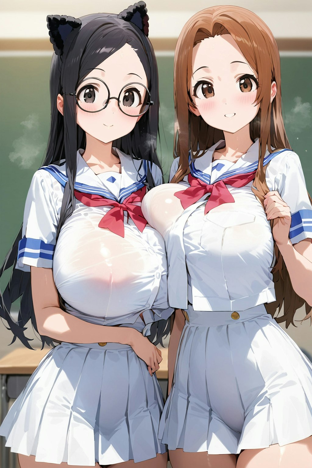 セーラー服と眼鏡と女子高校生