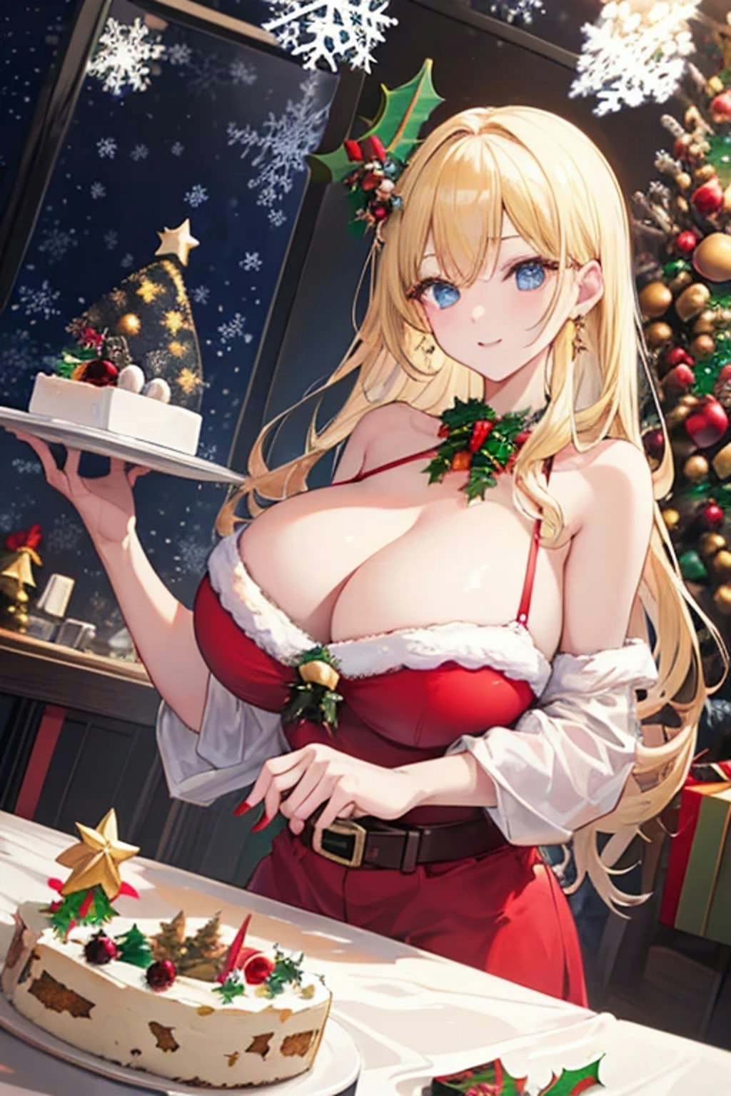 いつもの子　クリスマスクリスマスしてるver