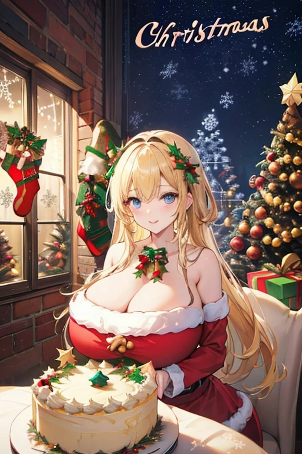 いつもの子　クリスマスクリスマスしてるver