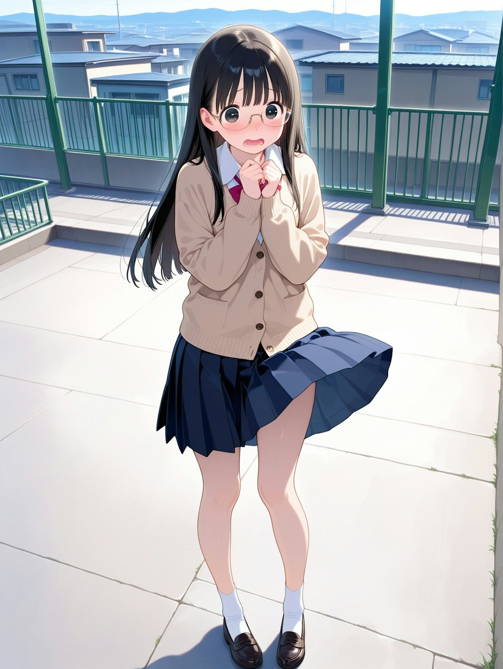 風が強い日