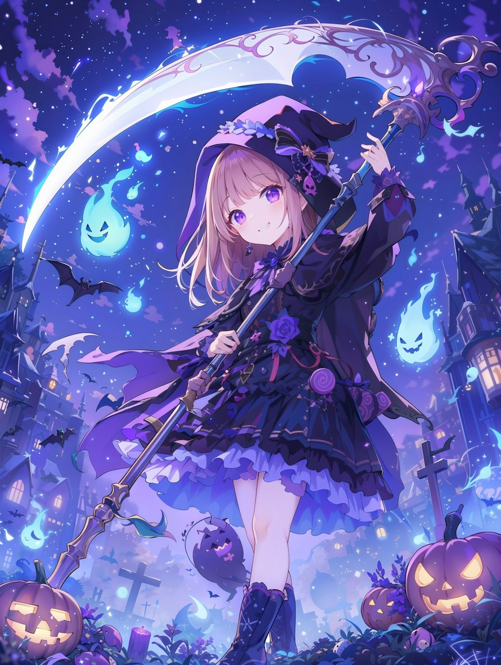 死神少女のハロウィン