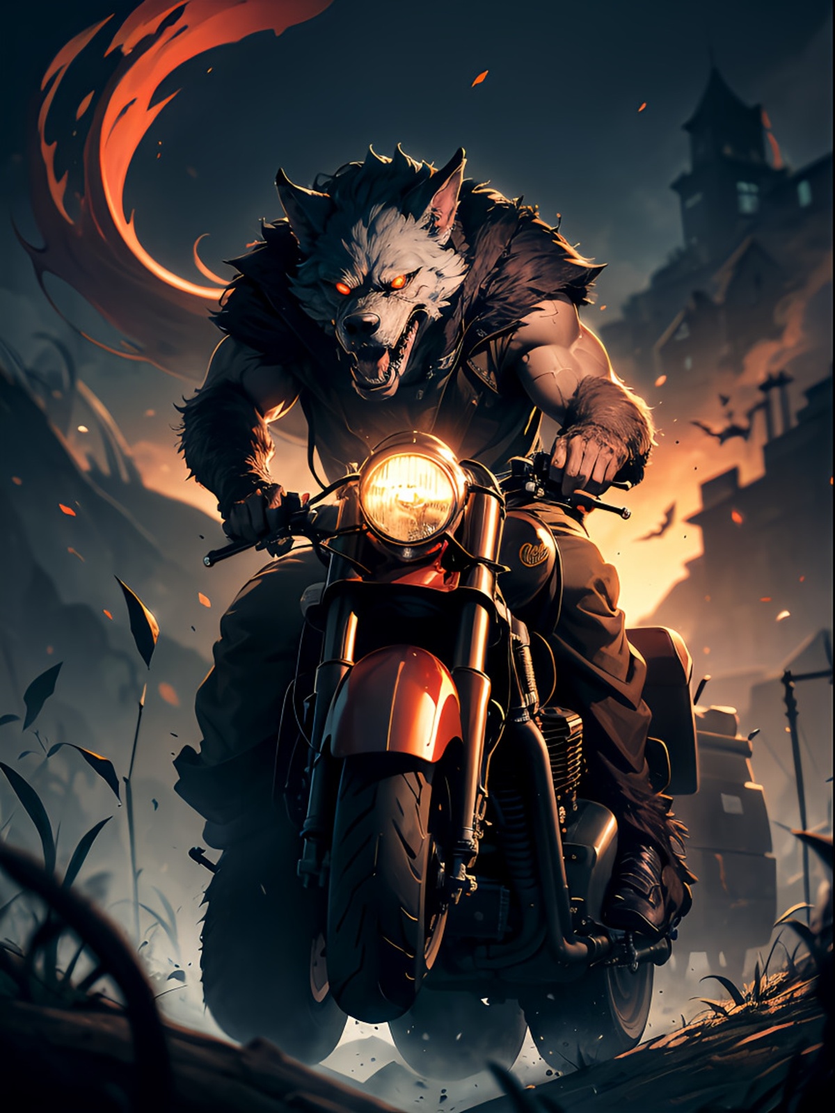 werewolfのAIイラスト・AIフォト（グラビア） 23件 | chichi-pui（ちちぷい）AI画像専用の投稿＆生成サイト
