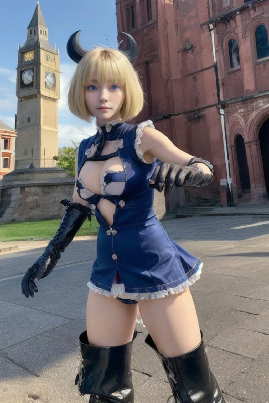 時計台でお待ち合わせちゃん
