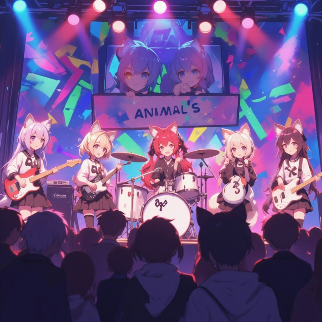 ガールズバンド ANIMAL's  rev.B