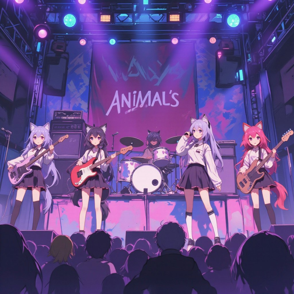 ガールズバンド ANIMAL's  rev.B