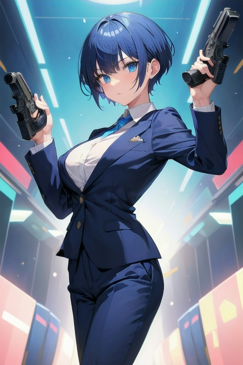 テスト2丁拳銃娘13