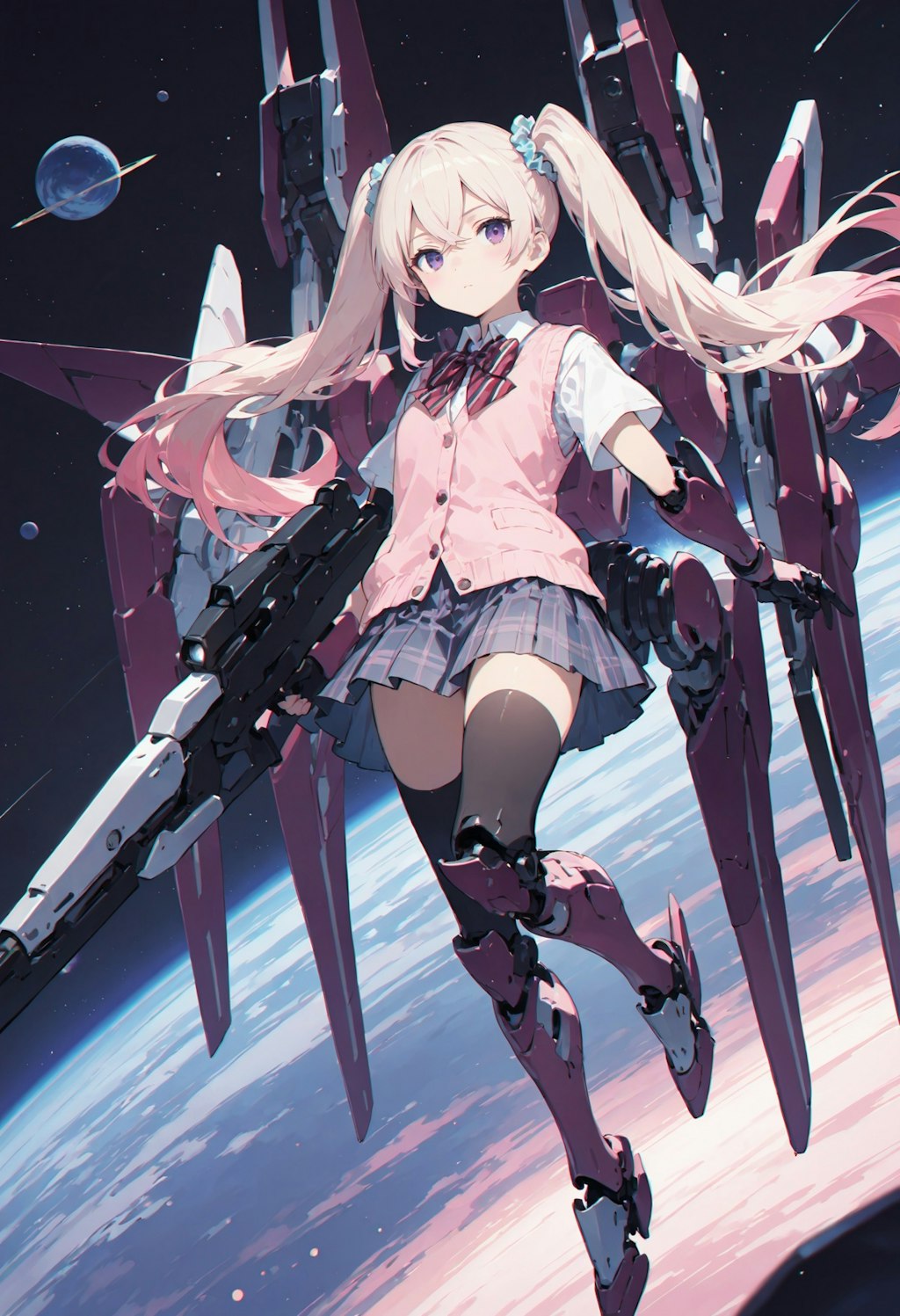 5人のメカ娘