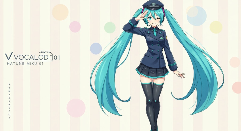 敬礼初音ミク