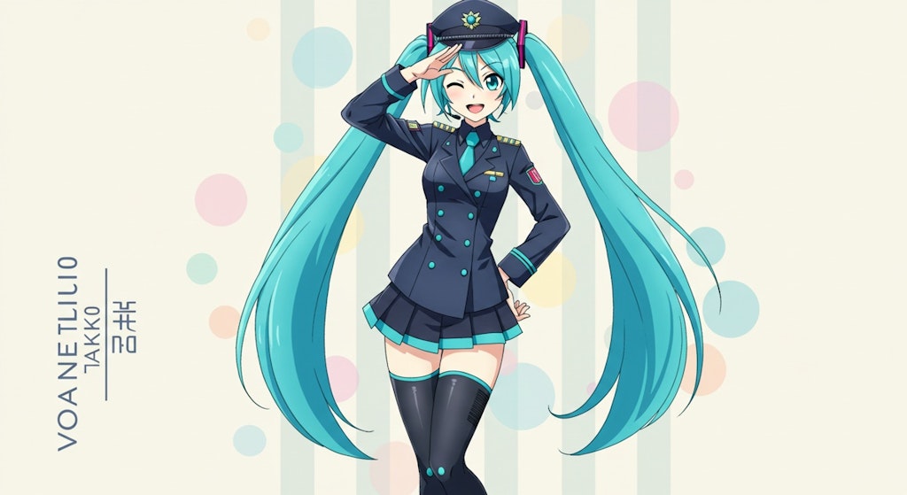 敬礼初音ミク