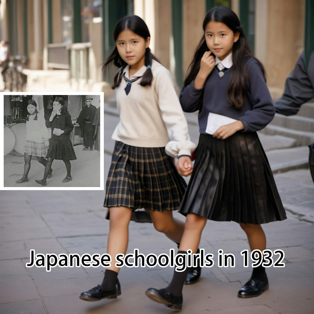 91年前の女学生