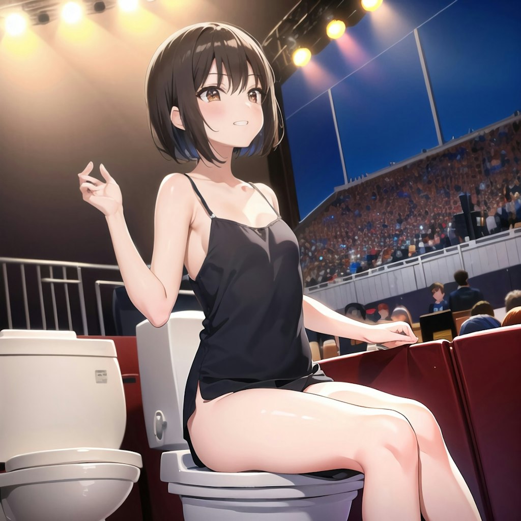 🚽私の波動（流水音）を聴け🚽 (御手洗百合菜の御手洗Live! )