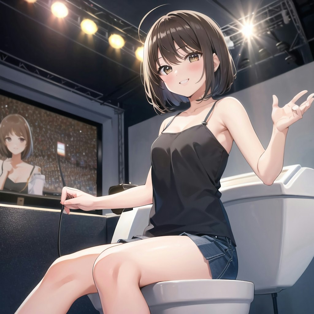 🚽私の波動（流水音）を聴け🚽 (御手洗百合菜の御手洗Live! )