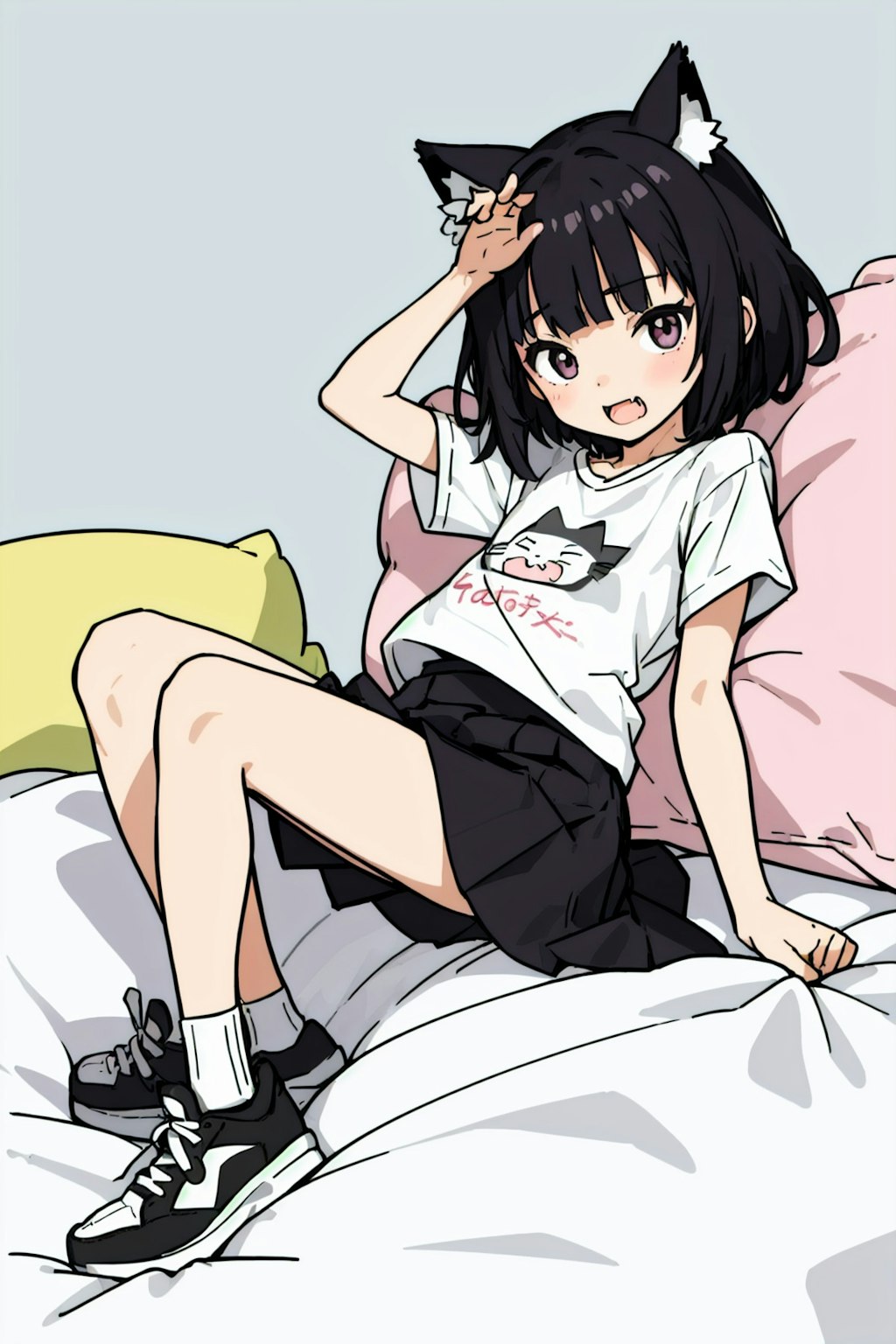 ミニスカの女の子