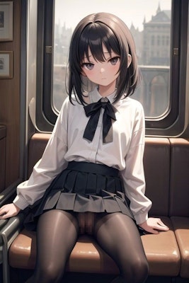 電車の中で出会った少女(R-18)(2)