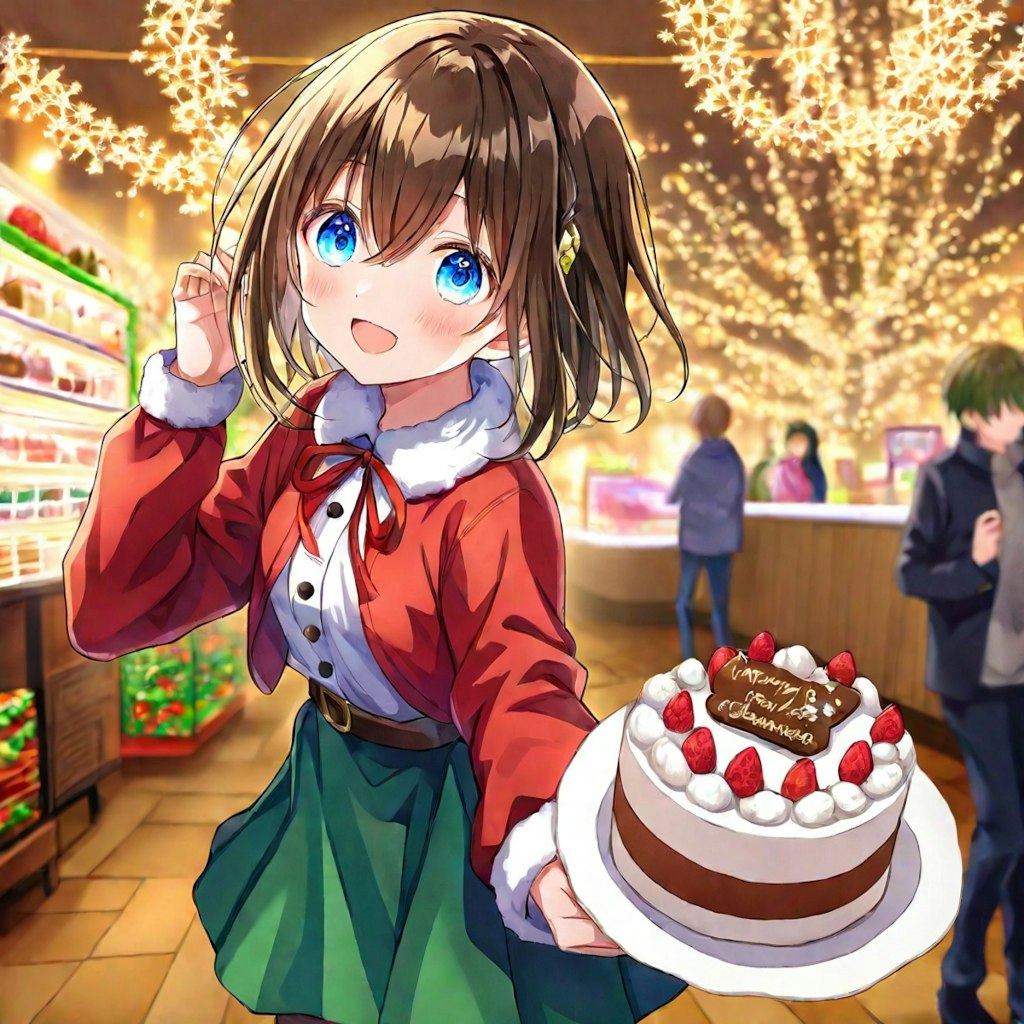 クリスマスケーキいかがですか〜🎂