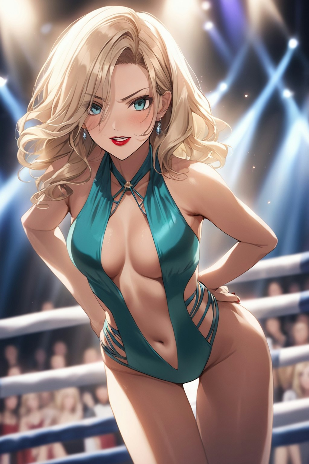 エロかっこいい女子プロレスラー