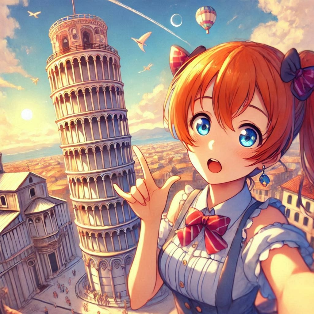 ラブライブキャラとイタリア旅行