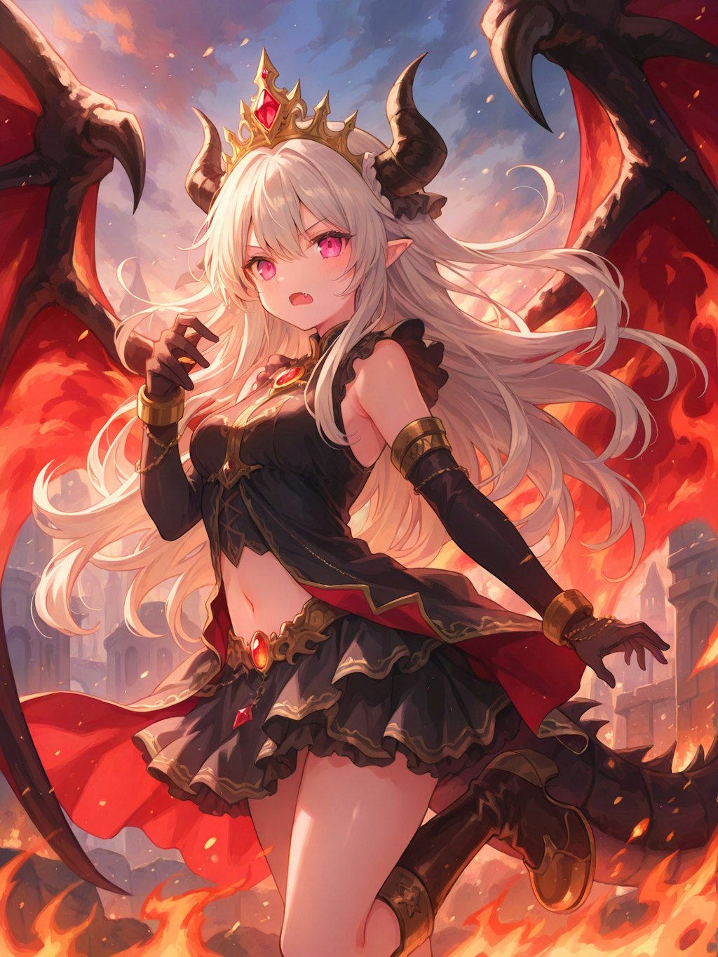 Fire dragon princess