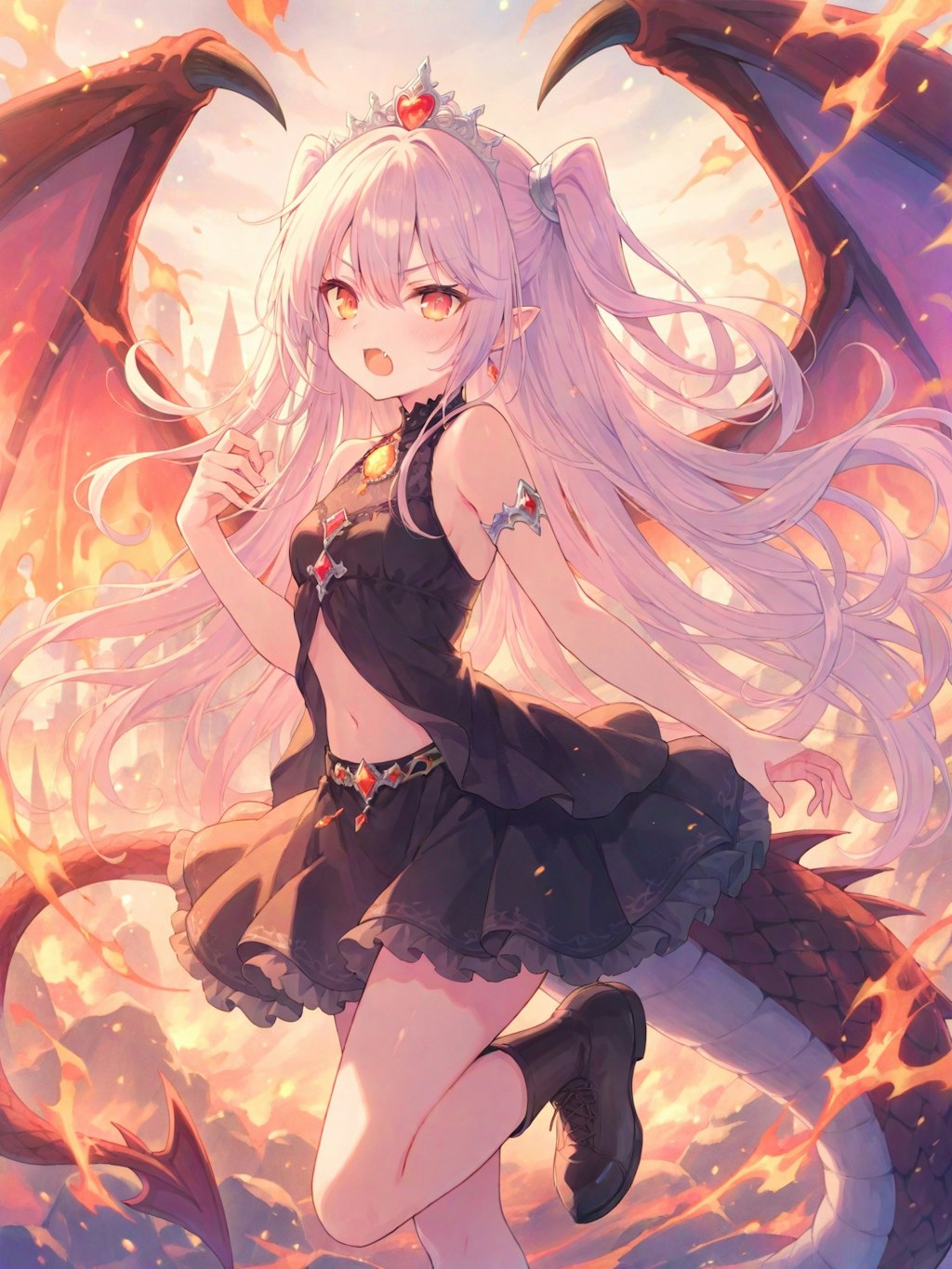 Fire dragon princess