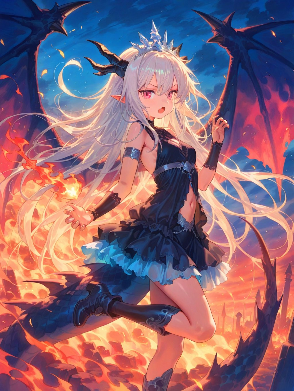 Fire dragon princess