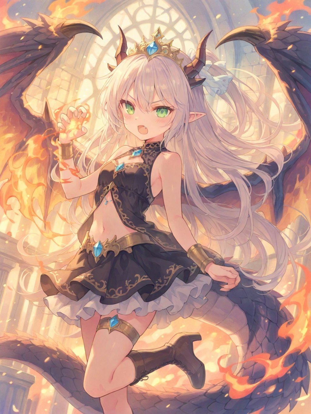 Fire dragon princess