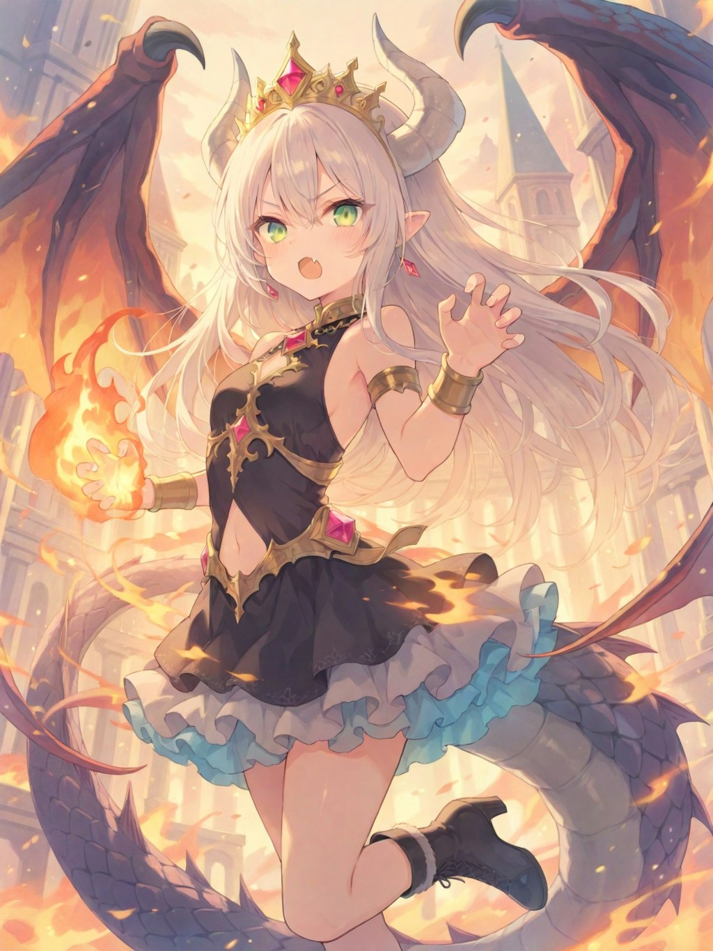 Fire dragon princess