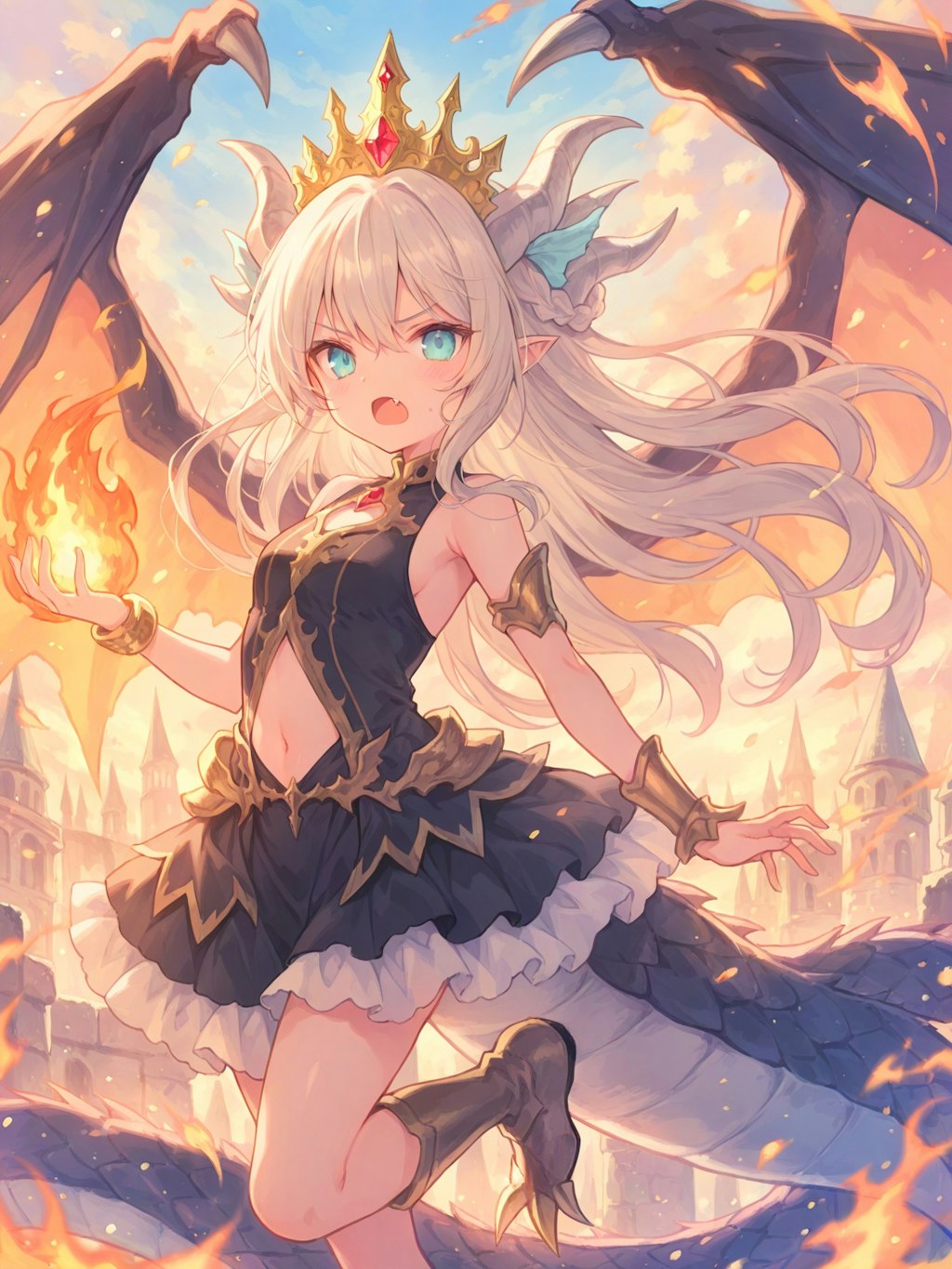 Fire dragon princess