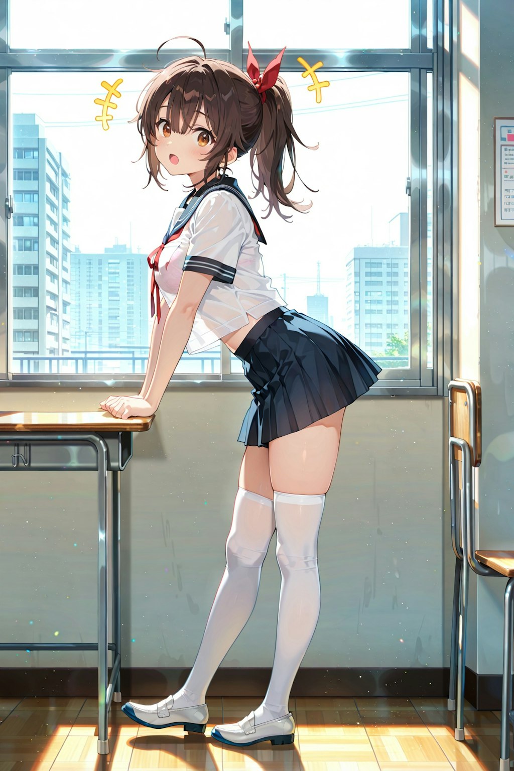 教室のあかりん撮影会 Y716