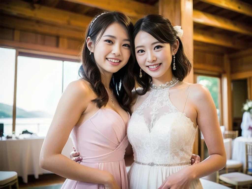 結婚式のパーティー