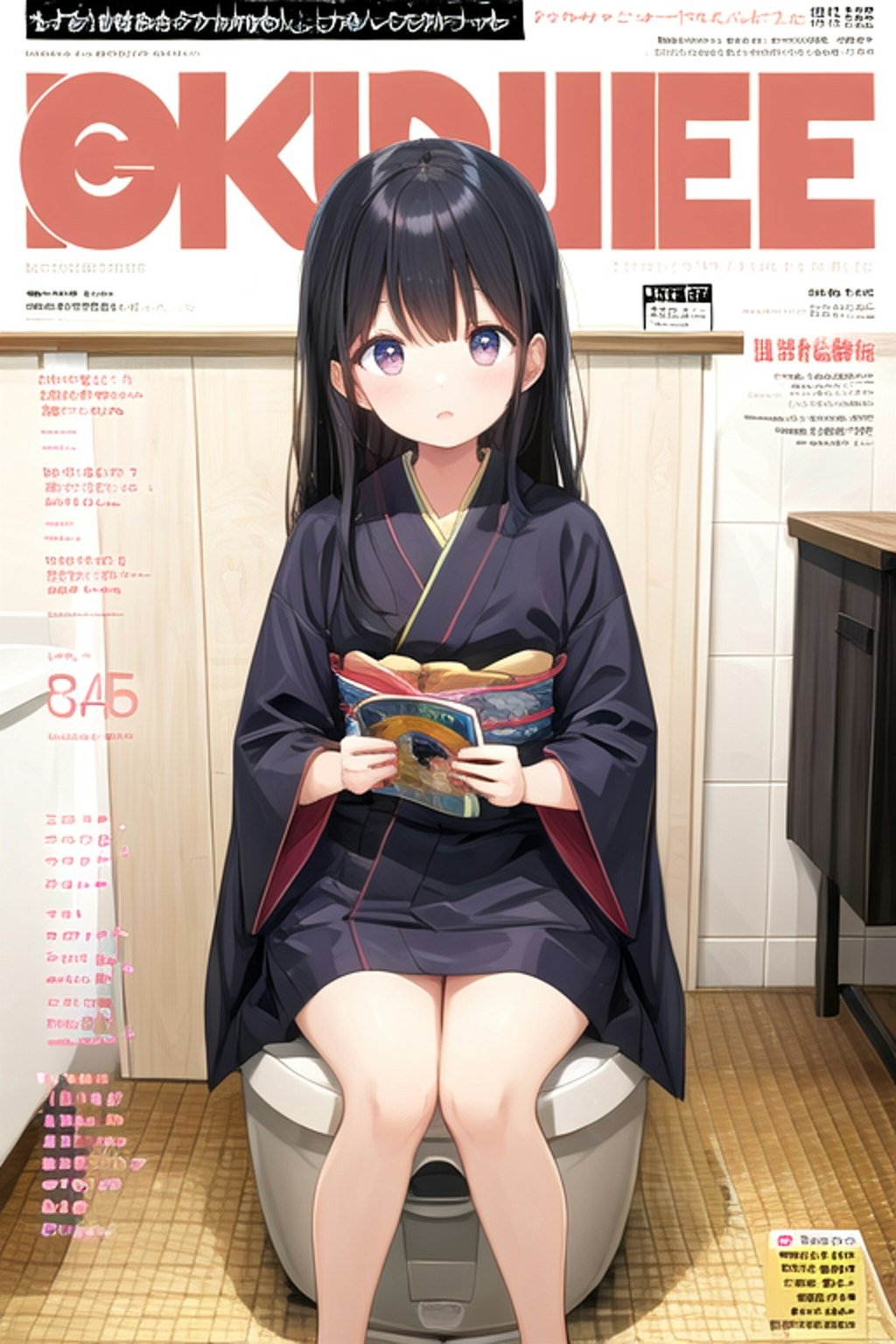 雑誌の表紙デビューするさくらちゃん