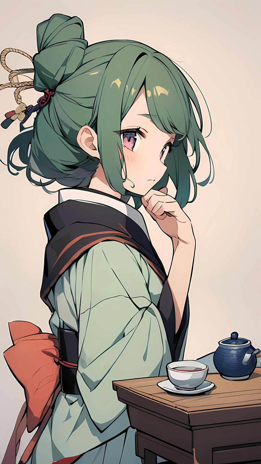 Japanese Tea Girl