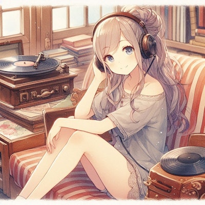 音楽を聴く