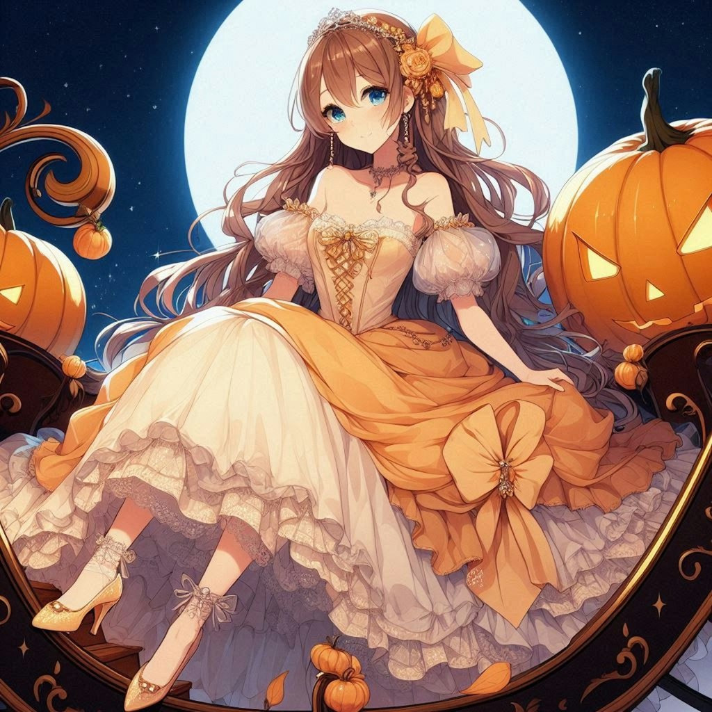 月夜のハロウィン