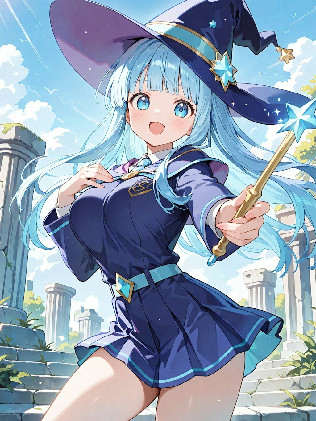 まほーつかいで、えいっ！