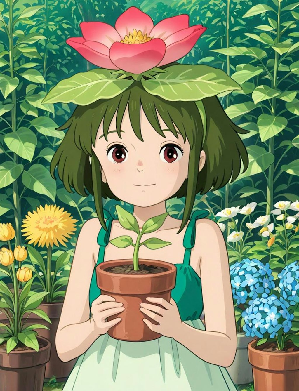 不思議な植木鉢