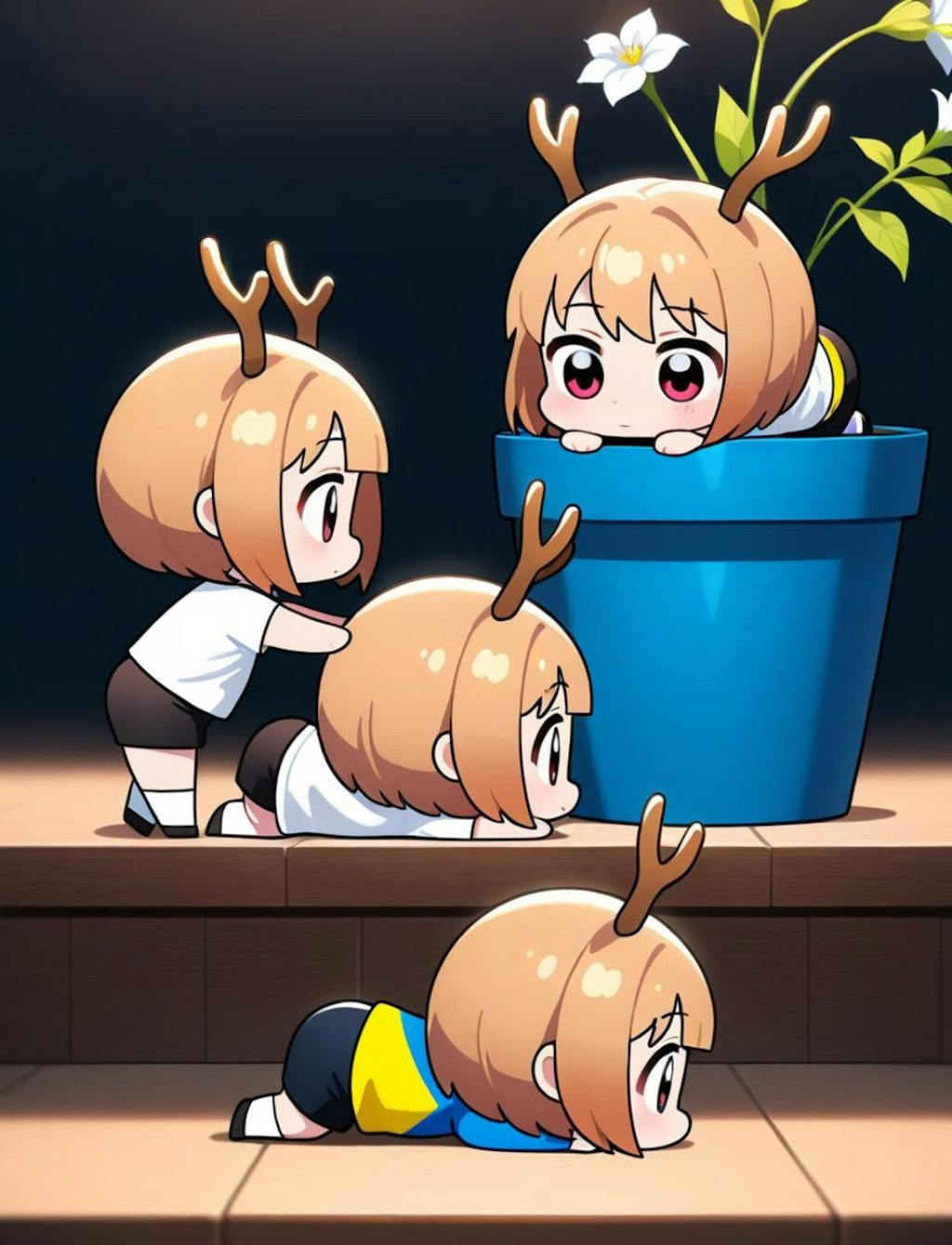 不思議な植木鉢