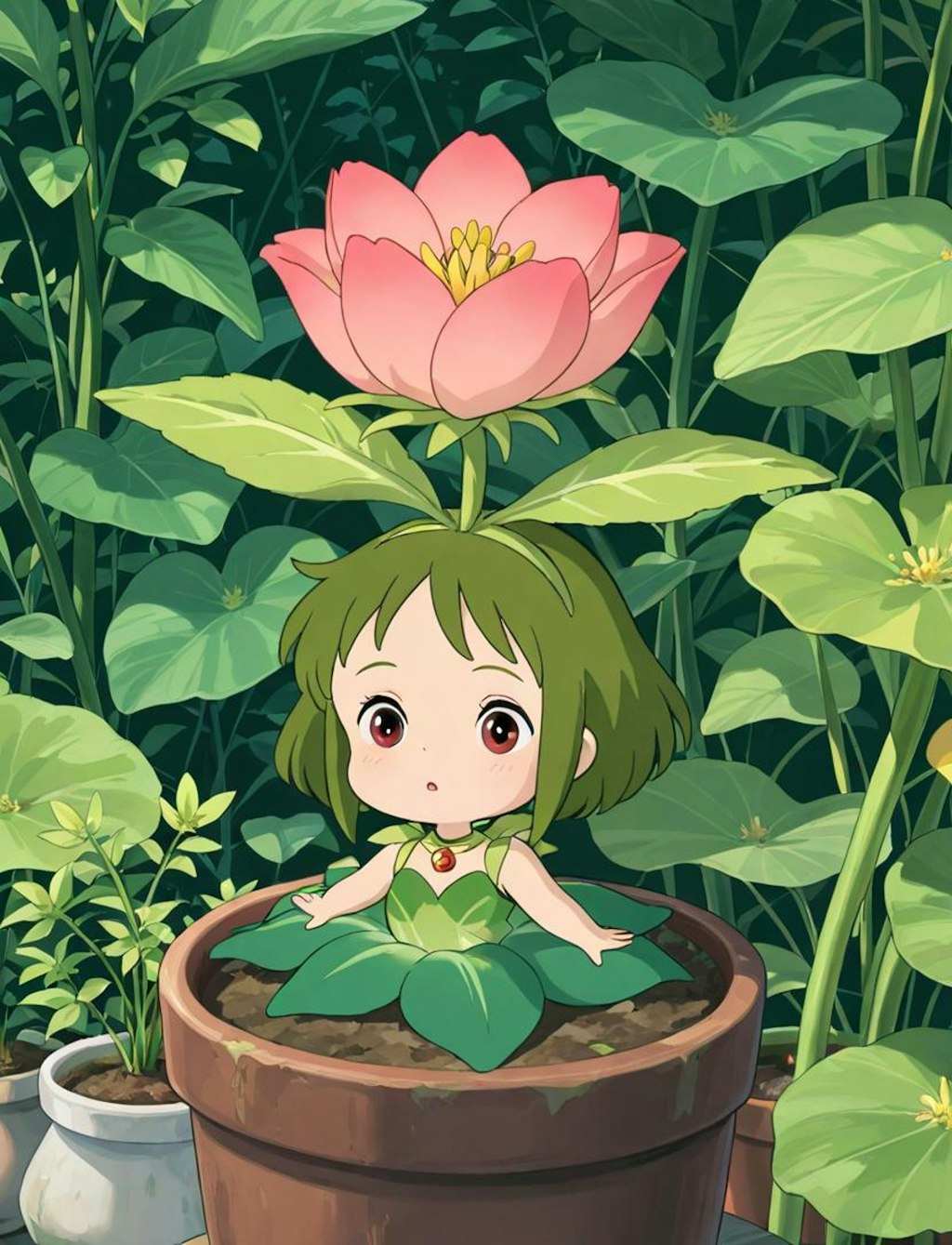 不思議な植木鉢