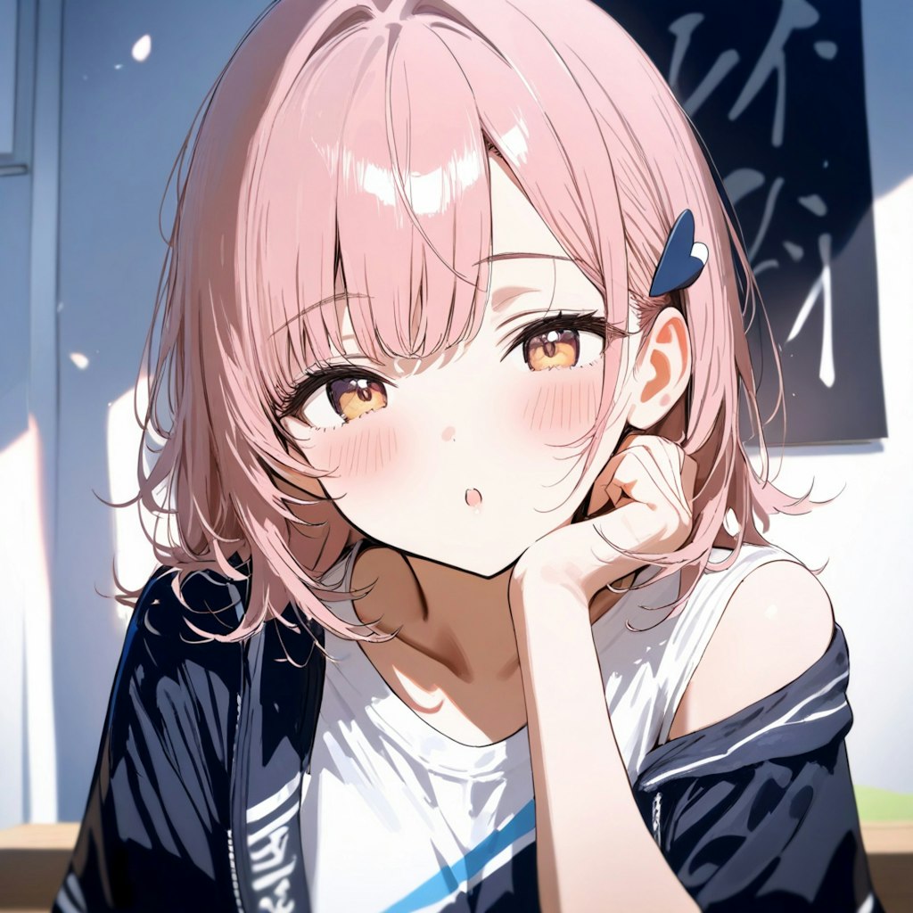 one girl