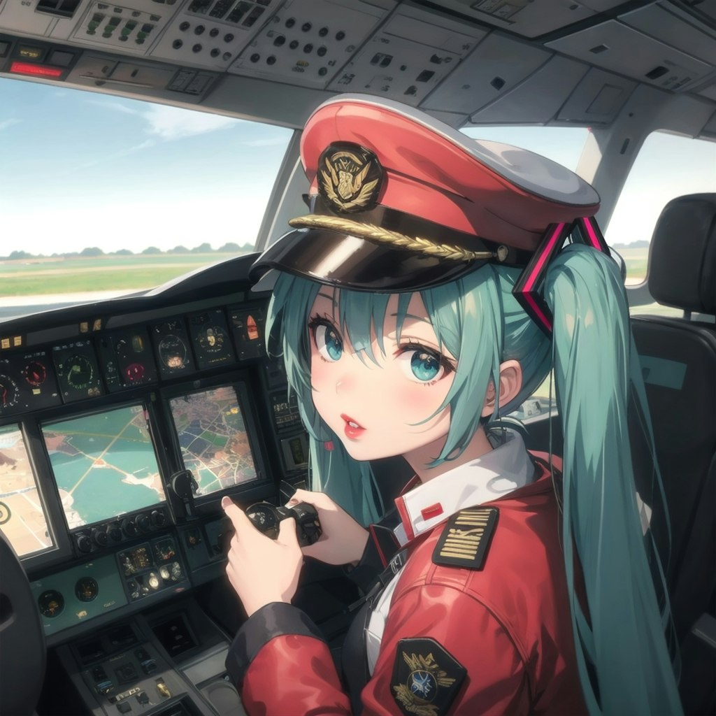 新人パイロット🛩️🔰ミク