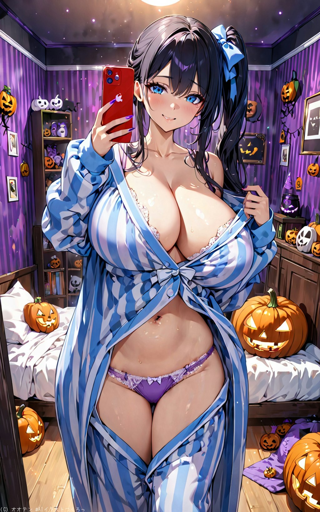 ハロウィンの夜に