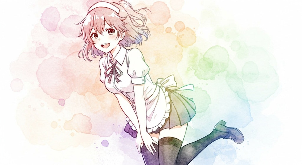 ウェイトレスの少女43