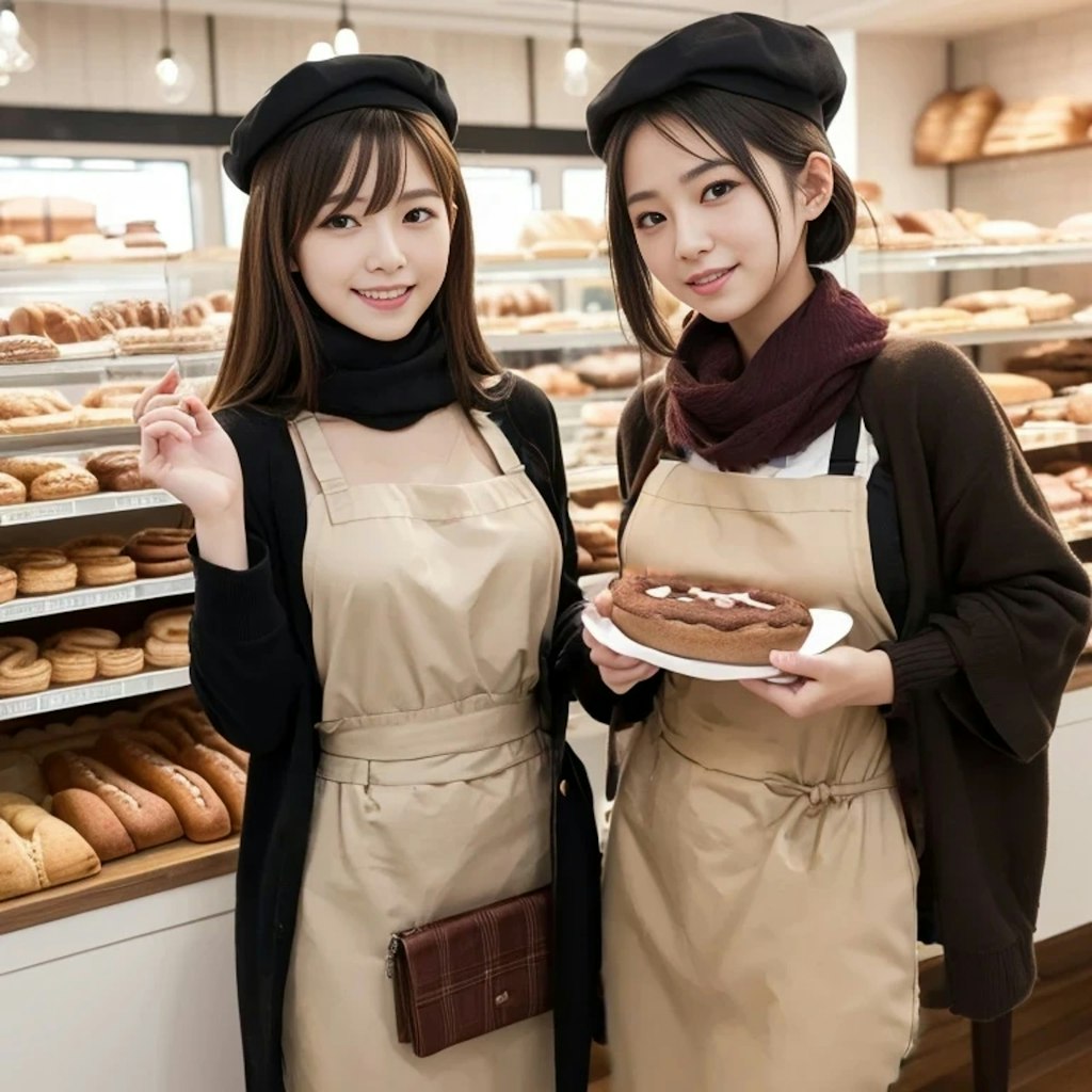 パン屋の人気店員