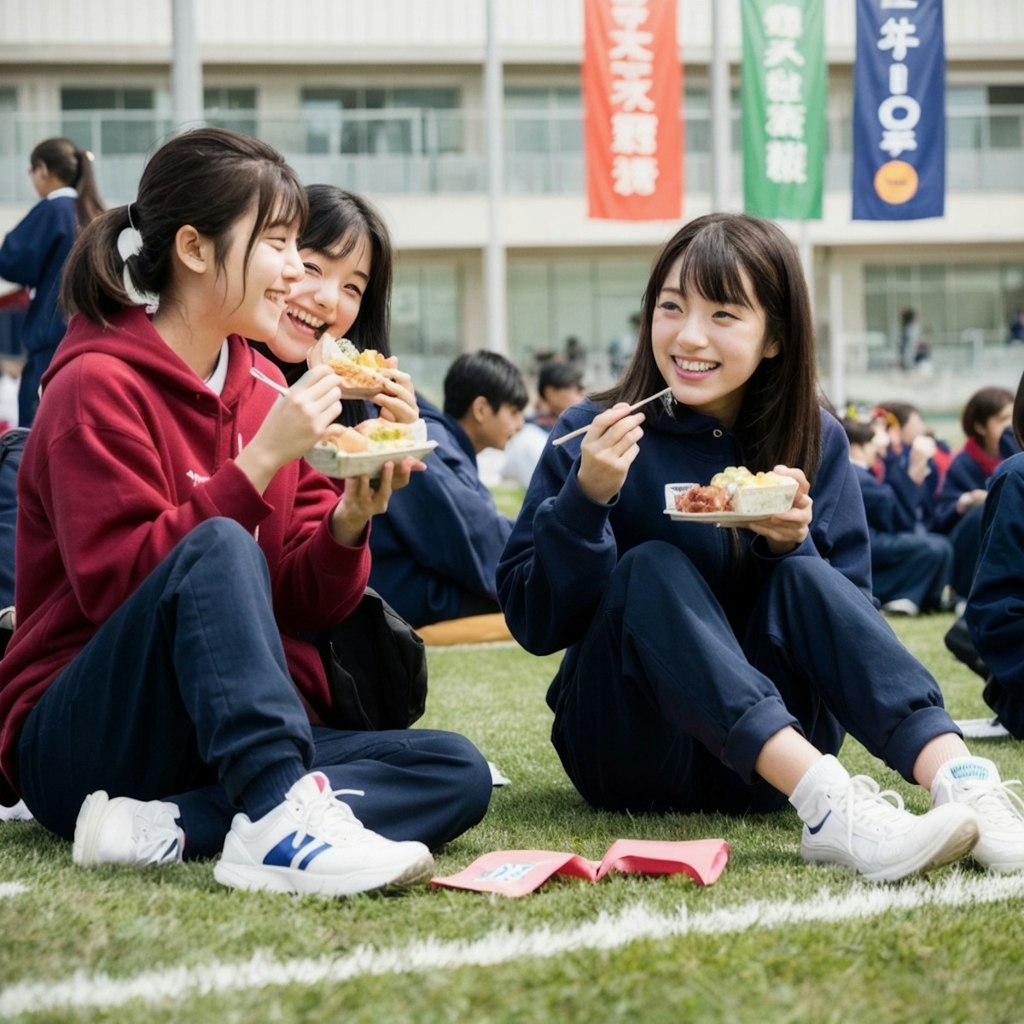 あの頃の体育祭、美女がいた青春