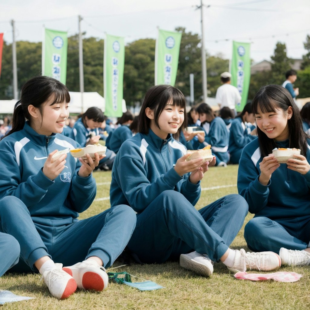 あの頃の体育祭、美女がいた青春