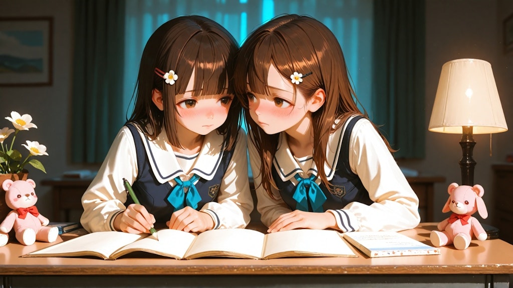勉強に集中できない若者たち