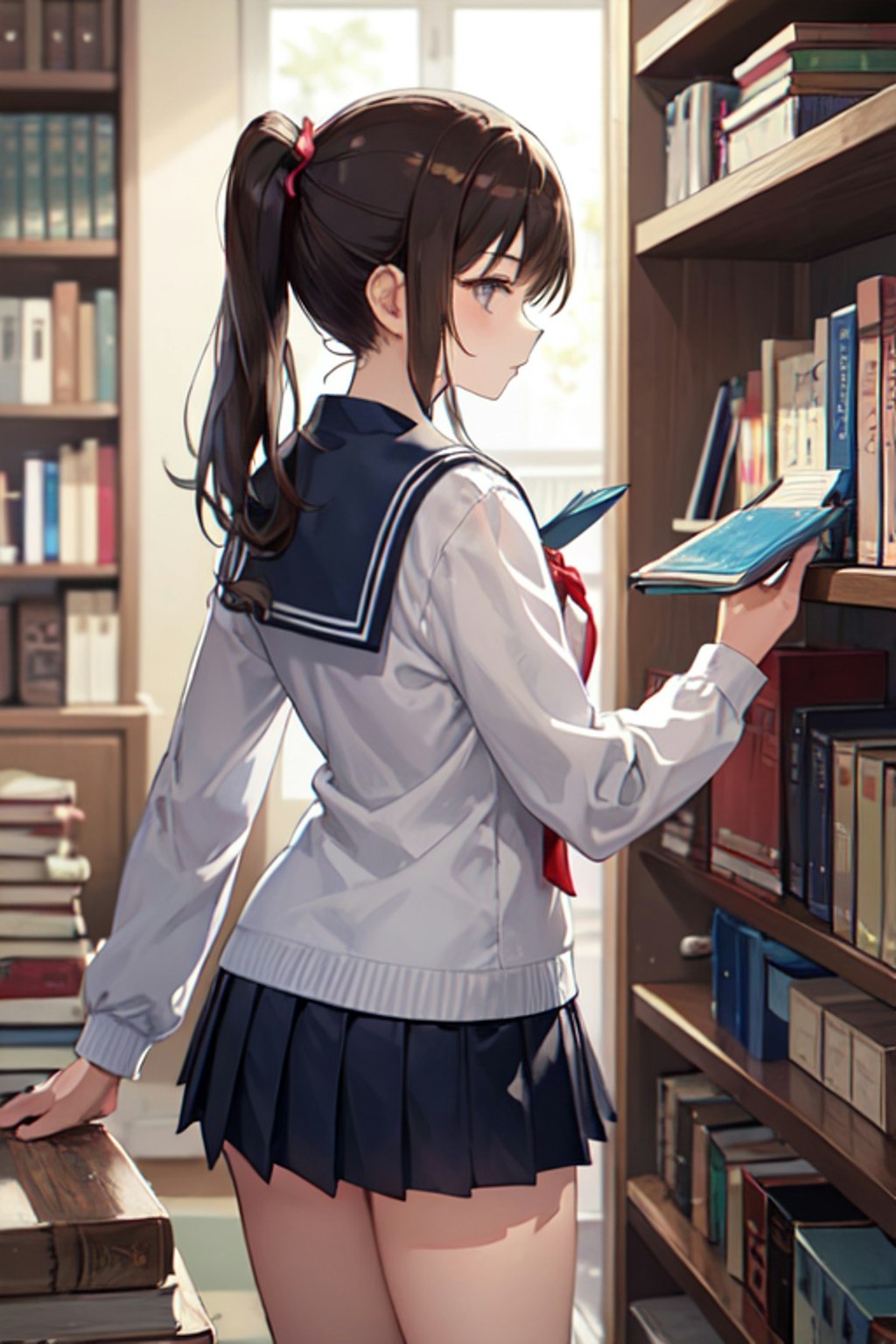 図書室の彼女