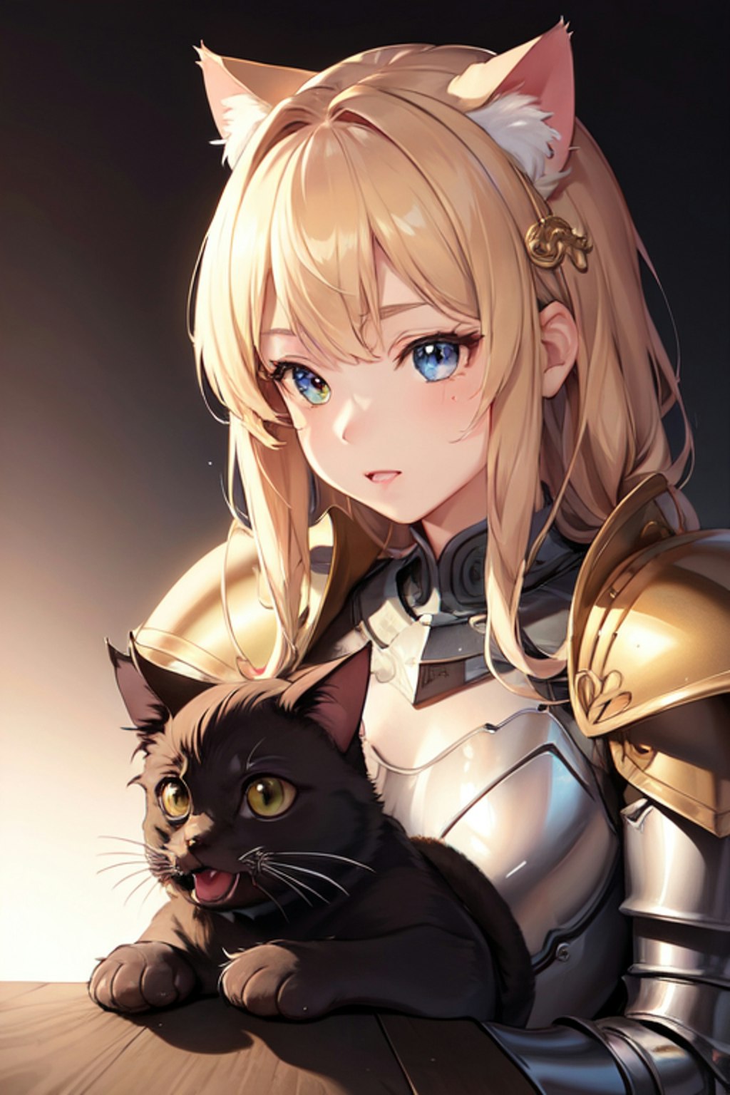 猫と猫耳戦士
