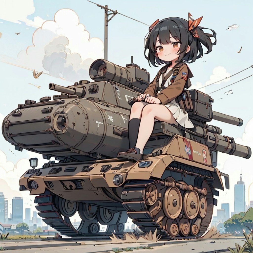 戦車でGO！