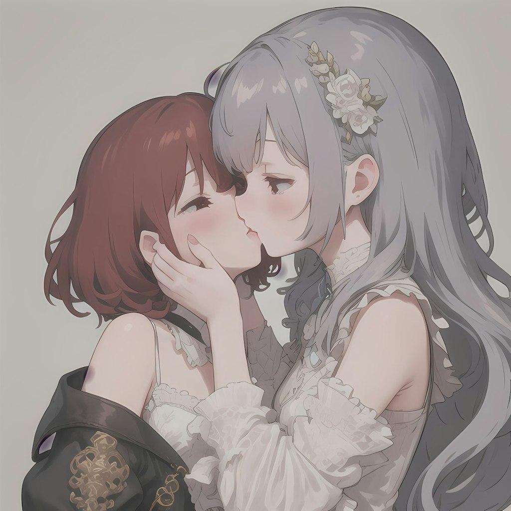 百合キス