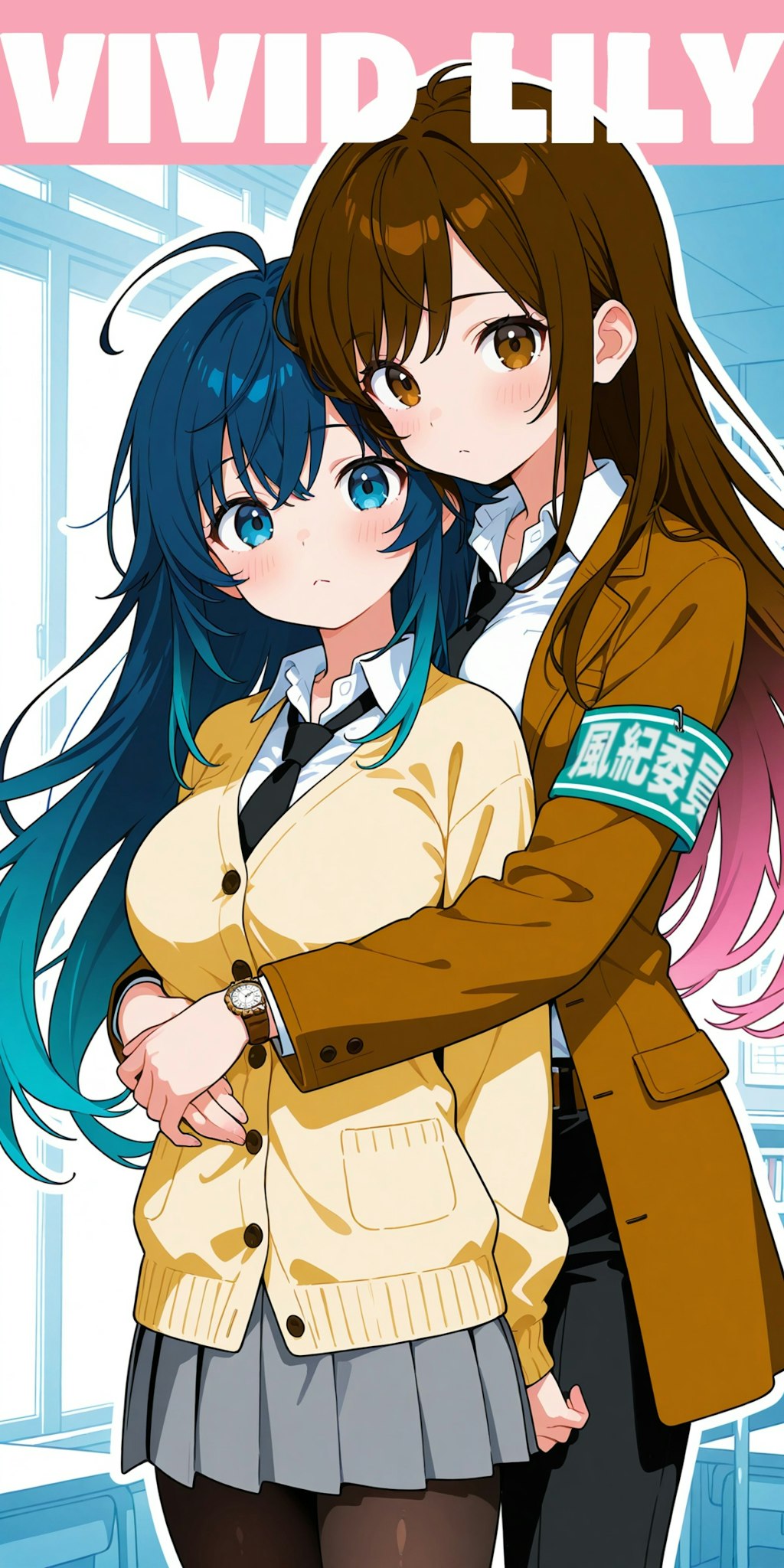 鮮やかな百合